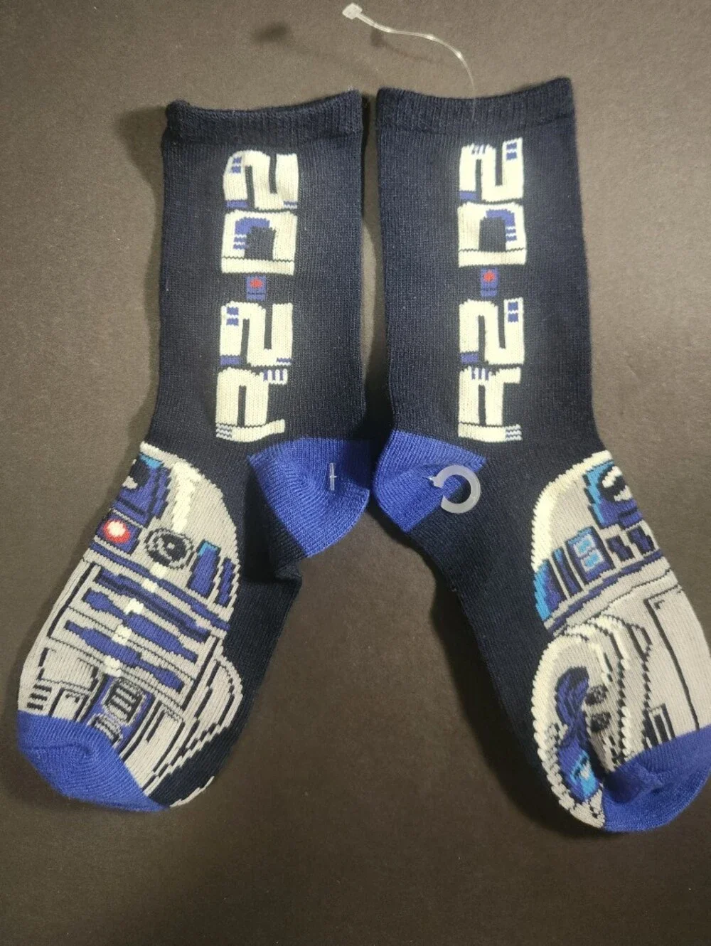 NWOT Boy's R2-D2 Star Wars Crew Socks - Navy & Blue